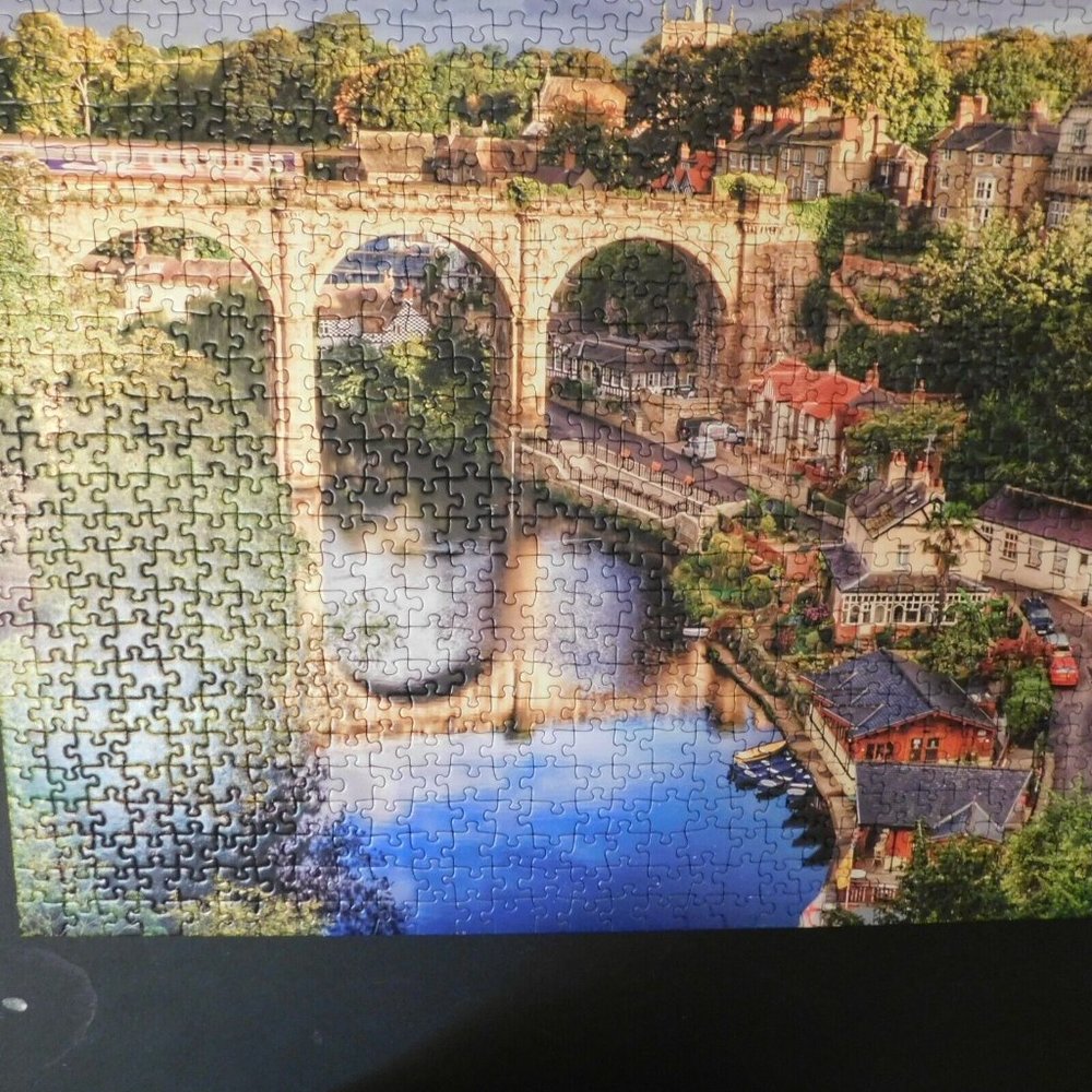 Ravensburger Over the River 1000 Piece Jigsaw Puzzle Photograph 2014 COMPLETE - Picture 6 of 9